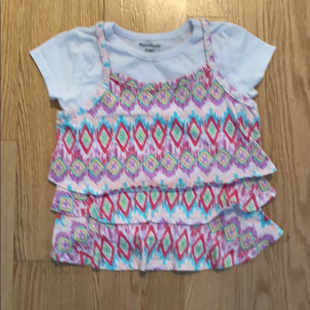 Toddler shirt sleeve shirt